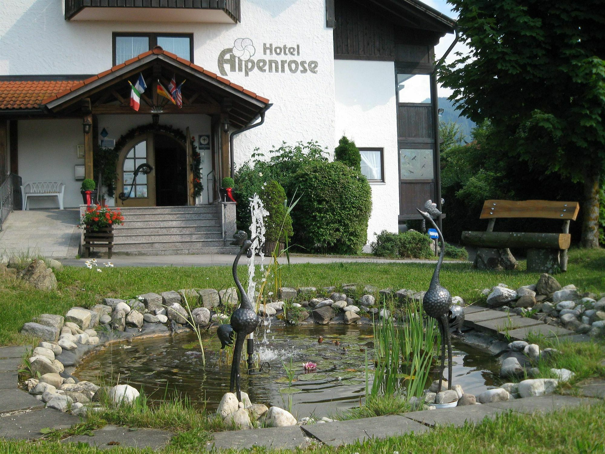 Akzent Hotel Alpenrose Nesselwang Exterior photo